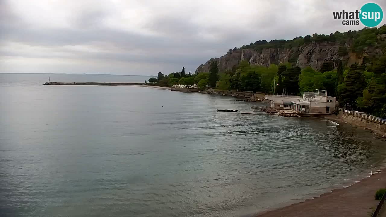 Webcam Sistiana – Vista sulla marina e sulla baia