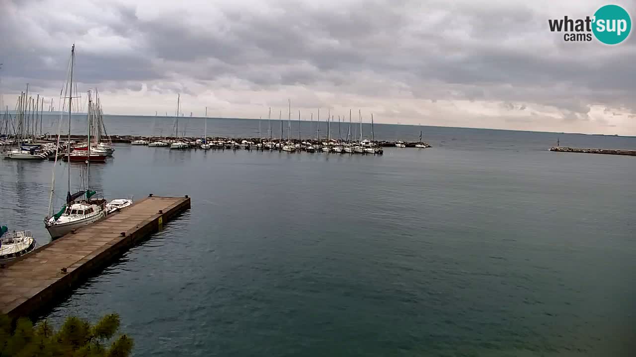 Webcam Sistiana – Blick auf Marina und Bucht