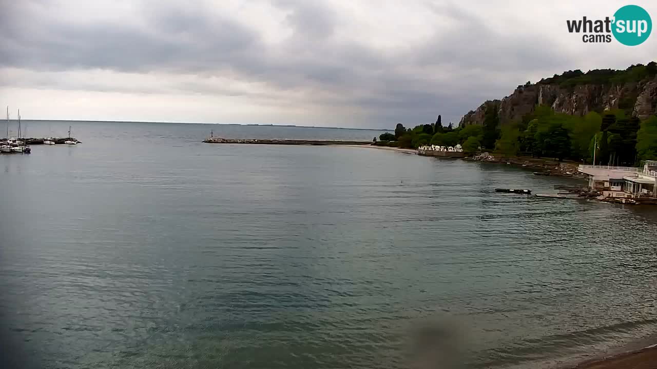Webcam Sistiana – Blick auf Marina und Bucht