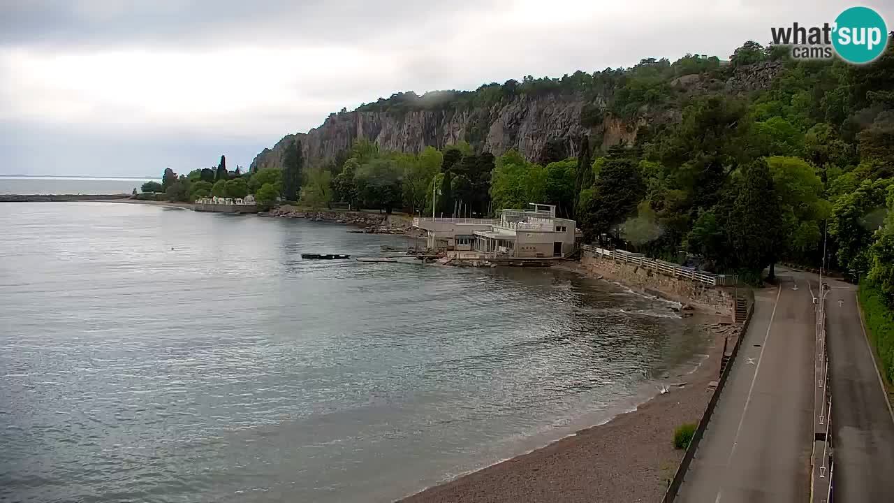 Webcam Sistiana – Vista sobre la marina y la bahía