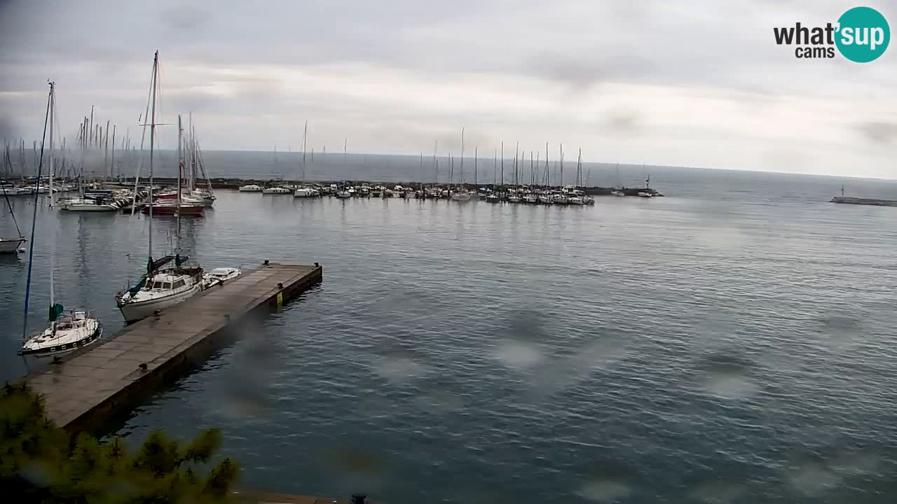 Webcam Sistiana – Blick auf Marina und Bucht