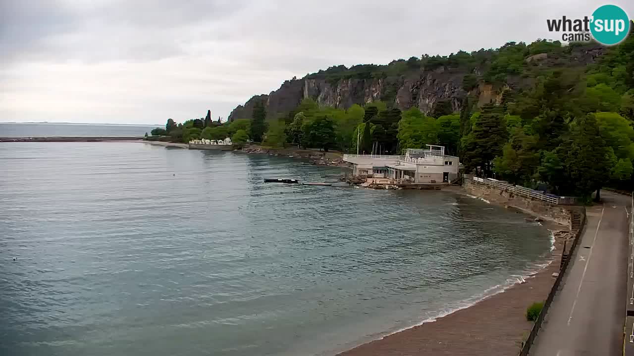 Webcam Sistiana – Vista sulla marina e sulla baia