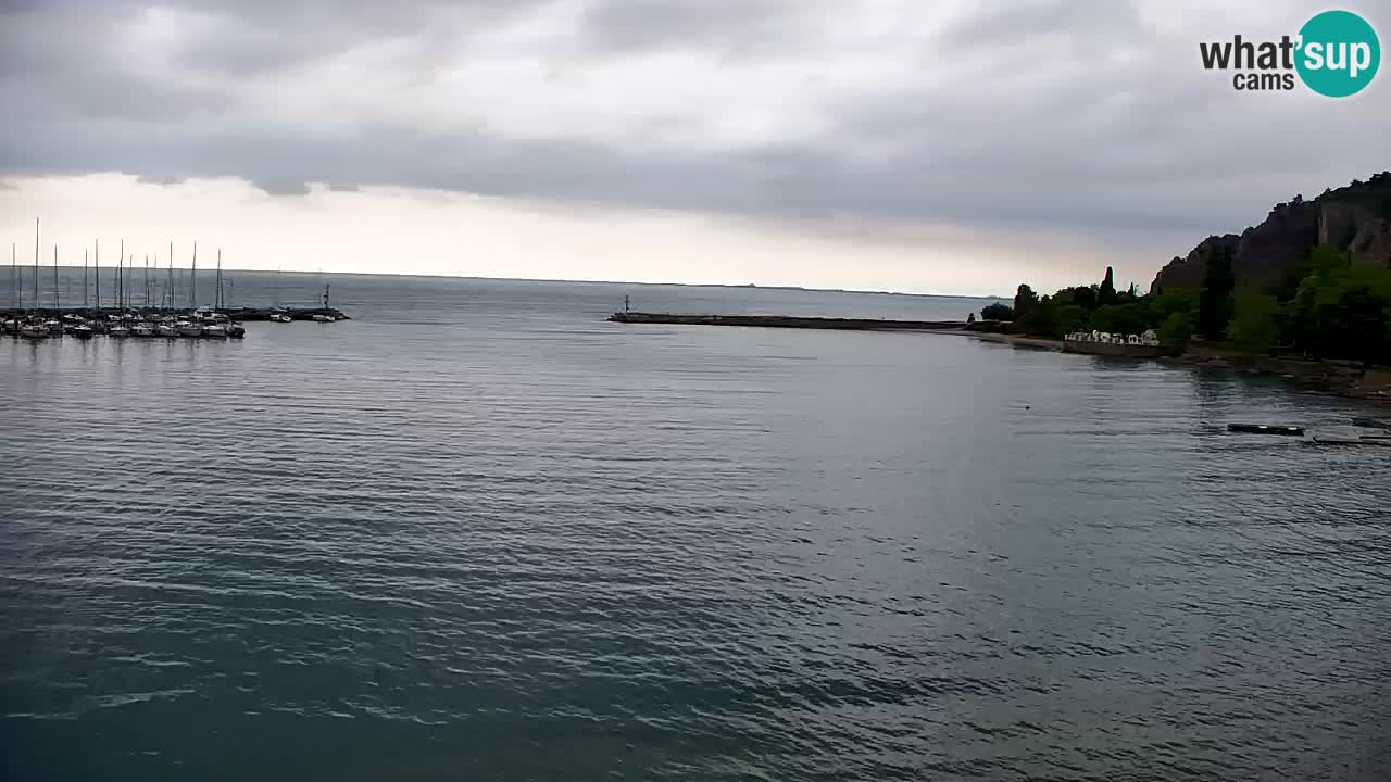 Webcam Sistiana – Blick auf Marina und Bucht