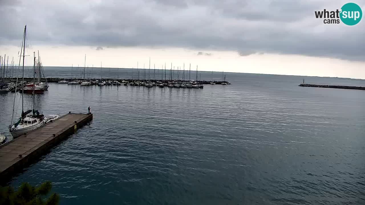 Webcam Sistiana – Blick auf Marina und Bucht