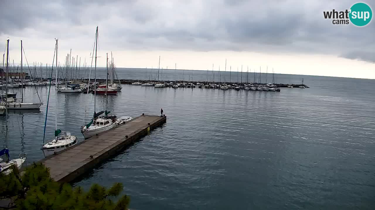 Webcam Sistiana – Vista sulla marina e sulla baia