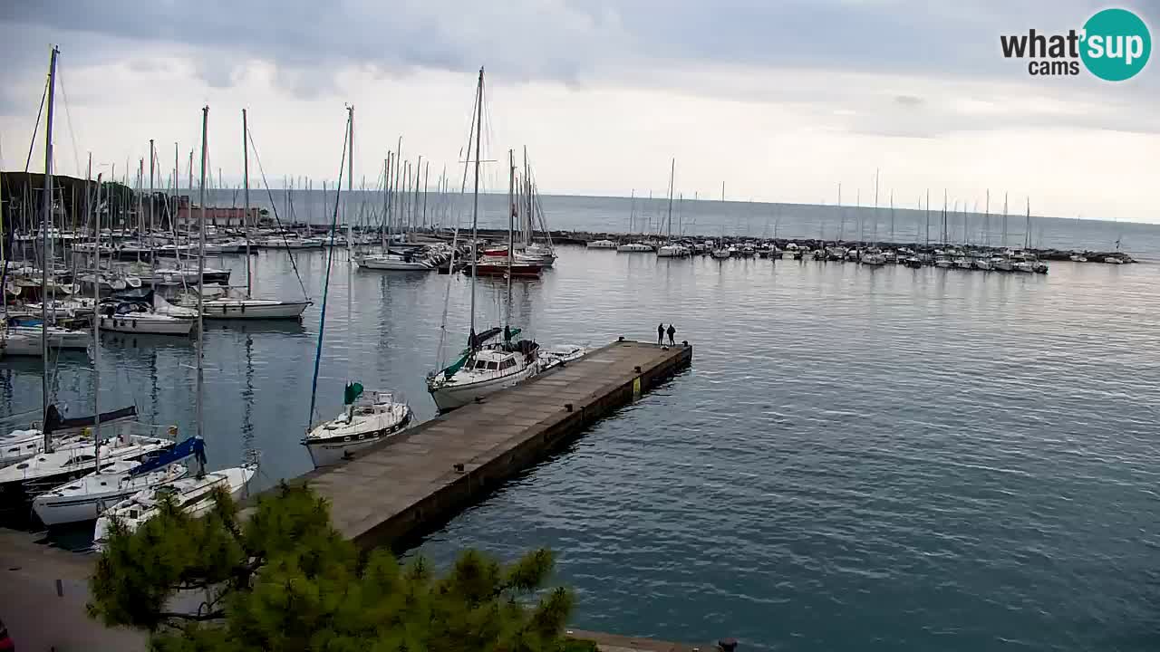 Webcam Sistiana – Blick auf Marina und Bucht