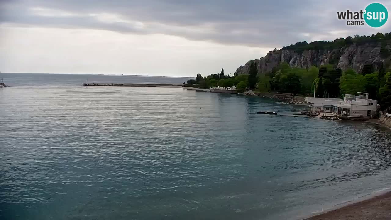 Webcam Sistiana – Blick auf Marina und Bucht
