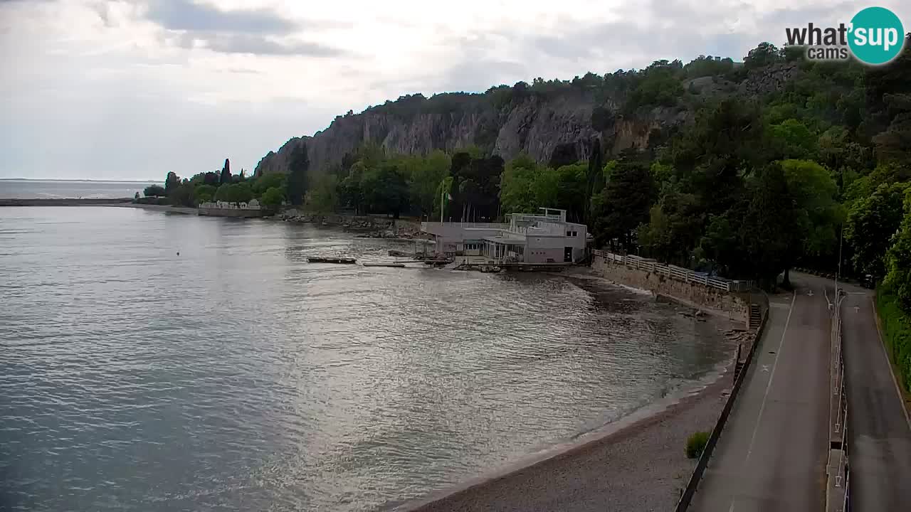 Webcam Sistiana – Vista sulla marina e sulla baia