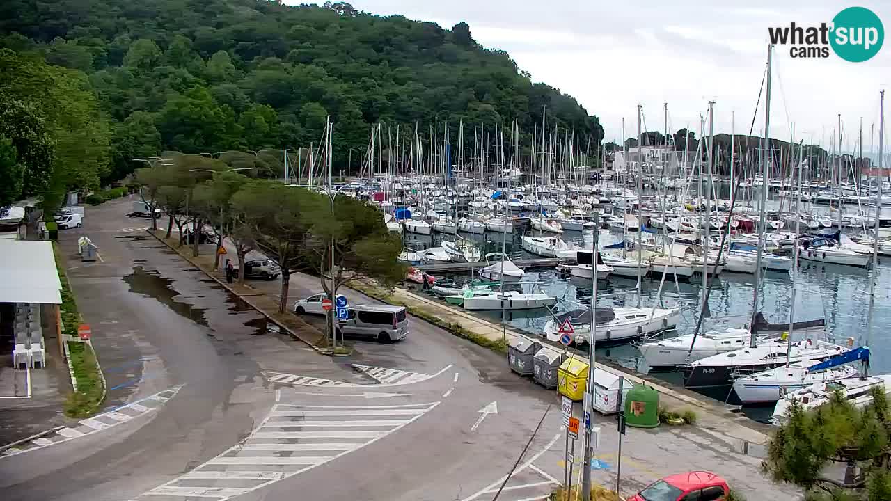 Webcam Sistiana – Blick auf Marina und Bucht