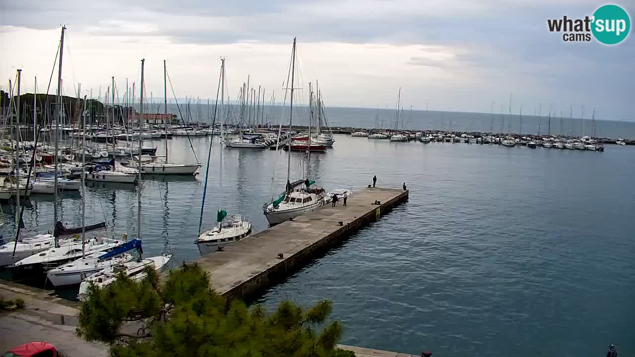 Webcam Sistiana – Vista sulla marina e sulla baia