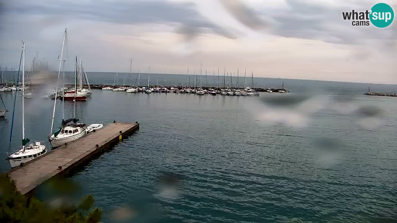 Webcam Sistiana – Vue sur la marina et la baie