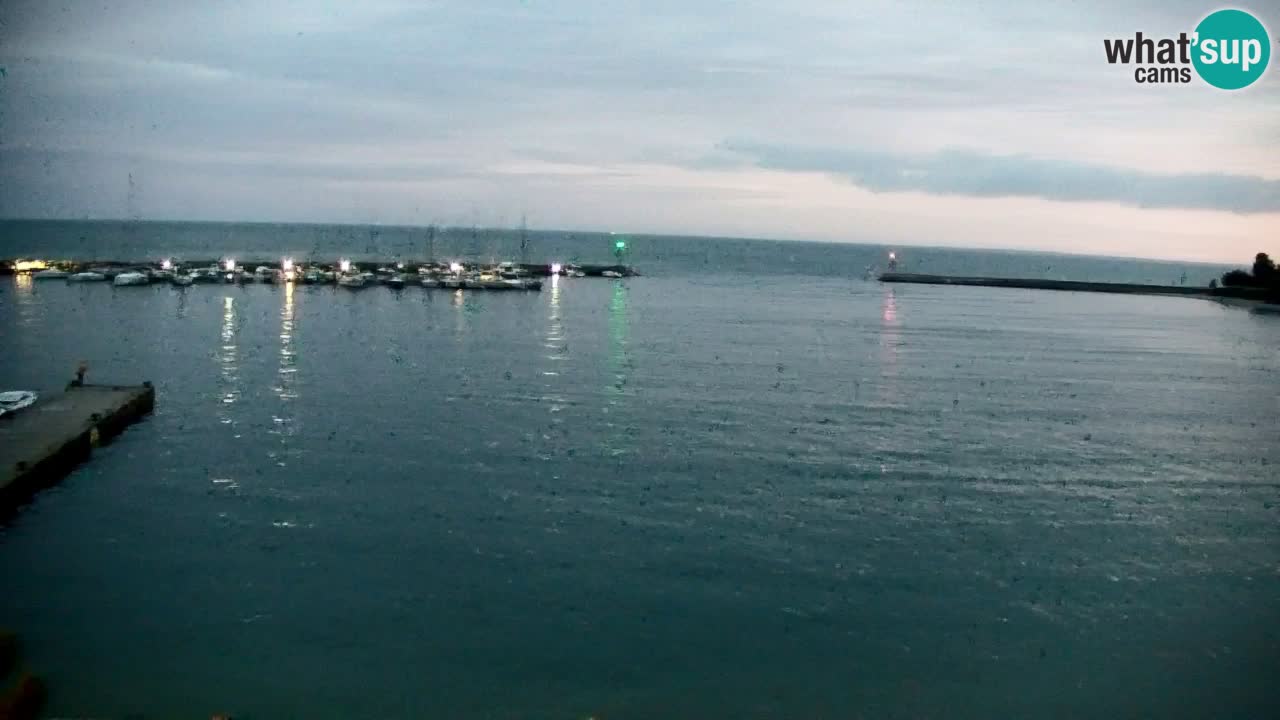 Webcam Sistiana – Vue sur la marina et la baie
