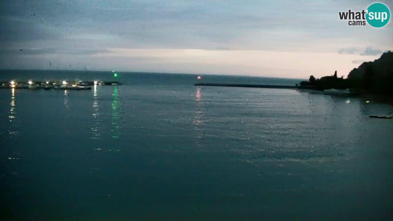 Webcam Sistiana – Vue sur la marina et la baie