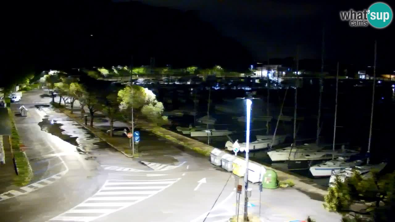 Webcam Sistiana – Vista sulla marina e sulla baia