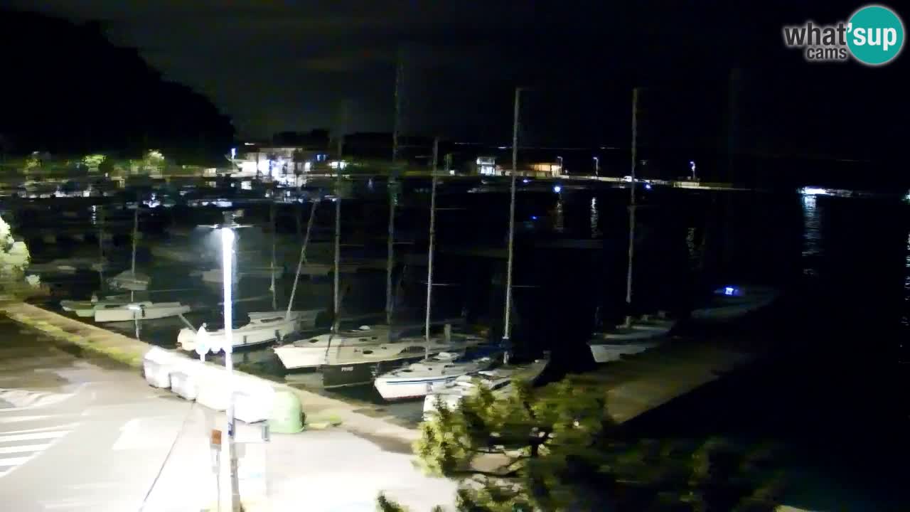 Webcam Sistiana – Vista sulla marina e sulla baia