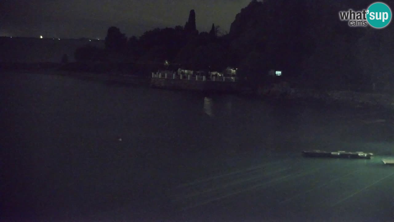Spletna kamera Sesljan (Sistiana) – Pogled na marino in zaliv