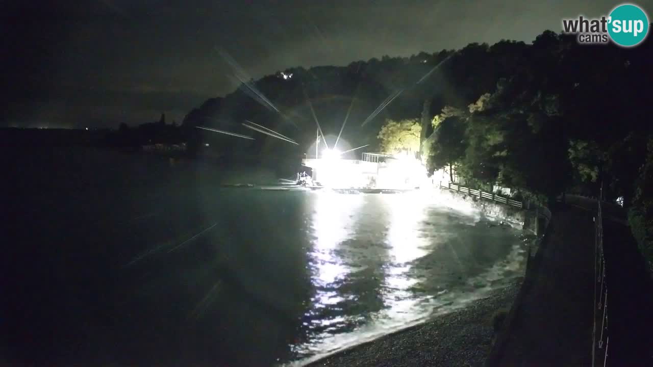 Webcam Sistiana – Vue sur la marina et la baie