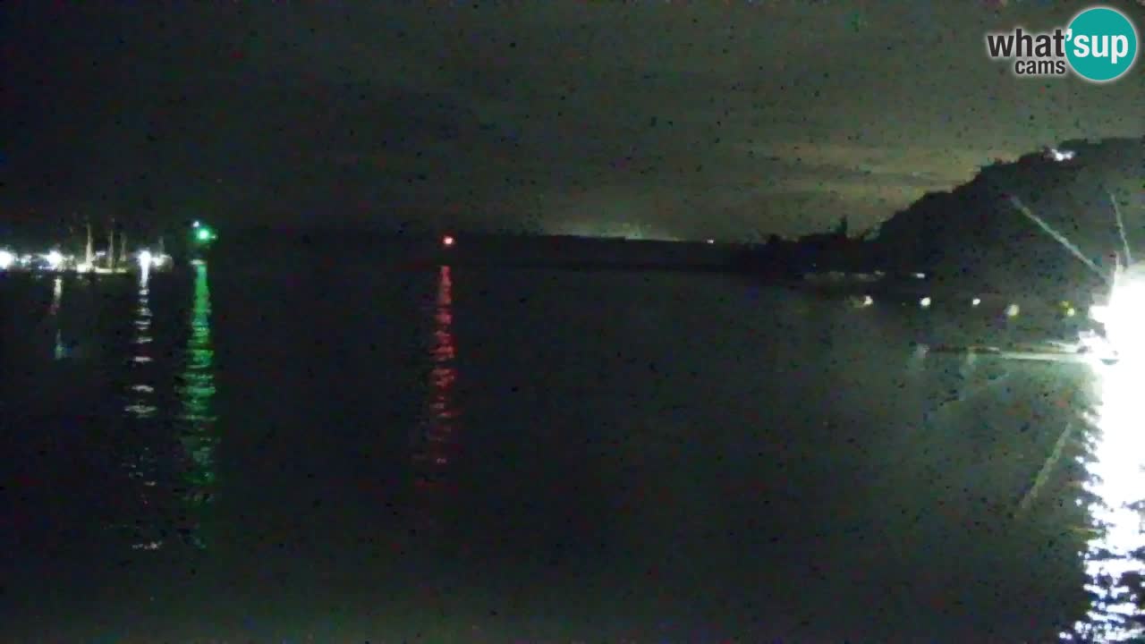 Webcam Sistiana – Vista sobre la marina y la bahía