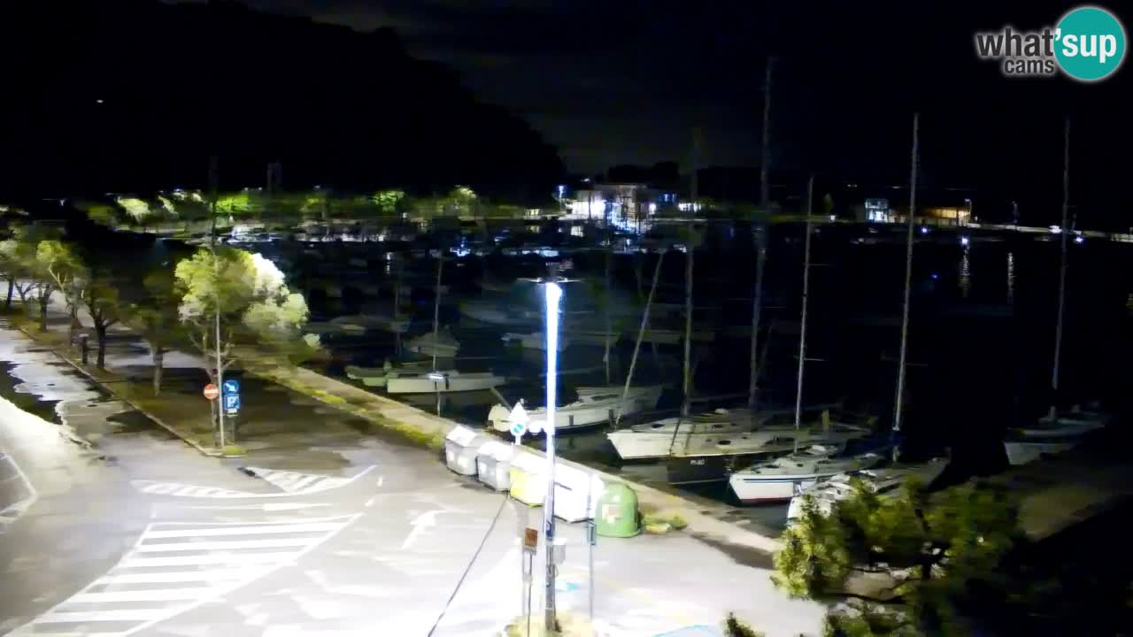 Webcam Sistiana – Vue sur la marina et la baie