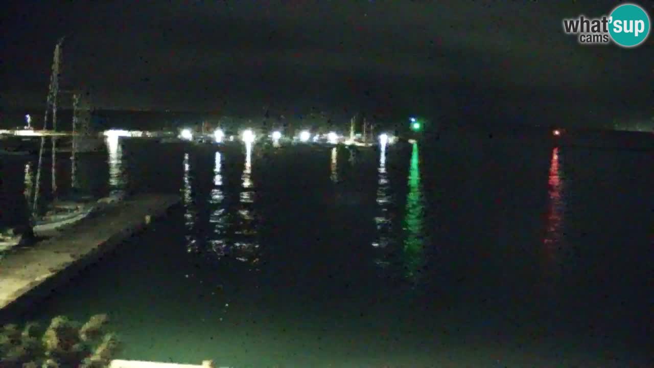 Webcam Sistiana – Vista sobre la marina y la bahía