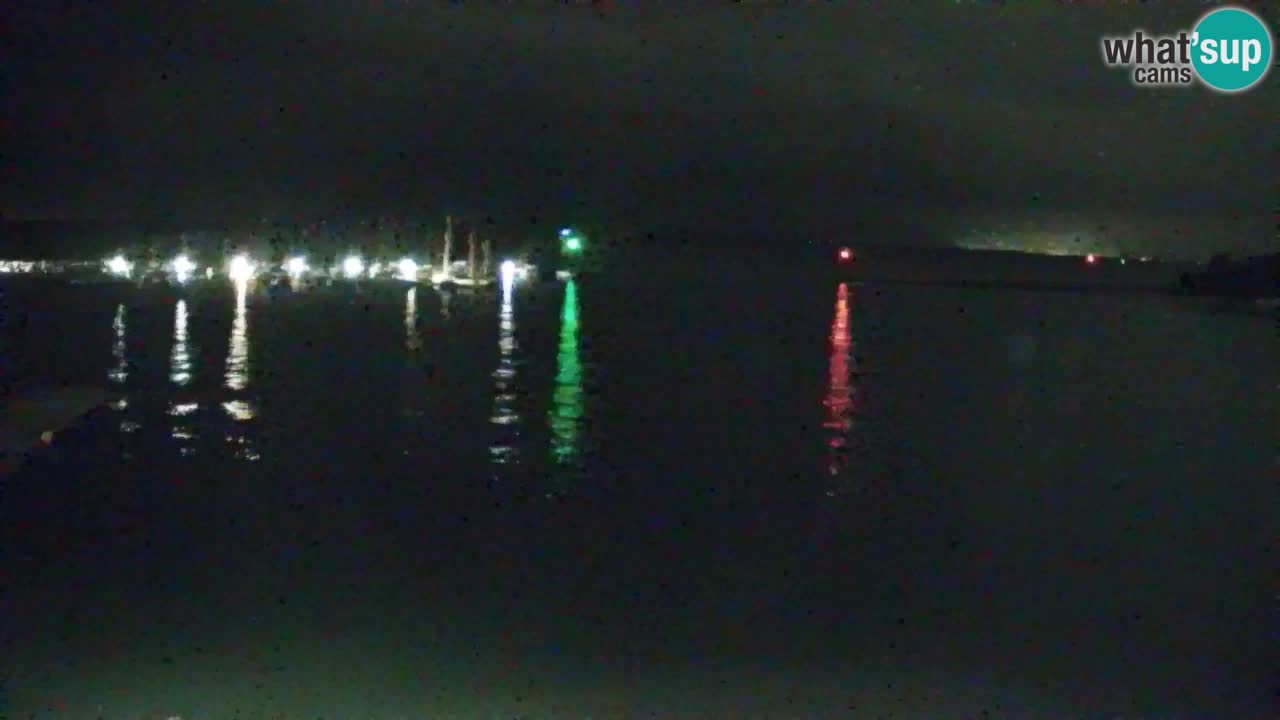 Webcam Sistiana – Pogled na marinu i zaljev