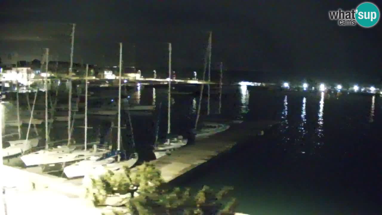 Webcam Sistiana – Vista sobre la marina y la bahía