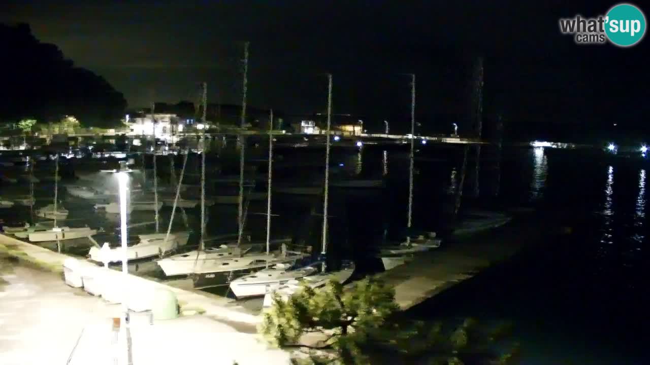 Webcam Sistiana – Pogled na marinu i zaljev