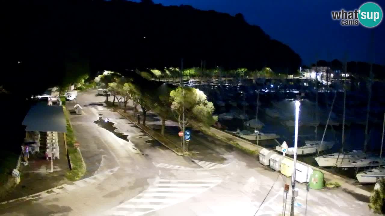 Webcam Sistiana – Blick auf Marina und Bucht