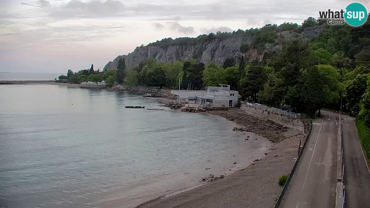 Webcam Sistiana – Blick auf Marina und Bucht