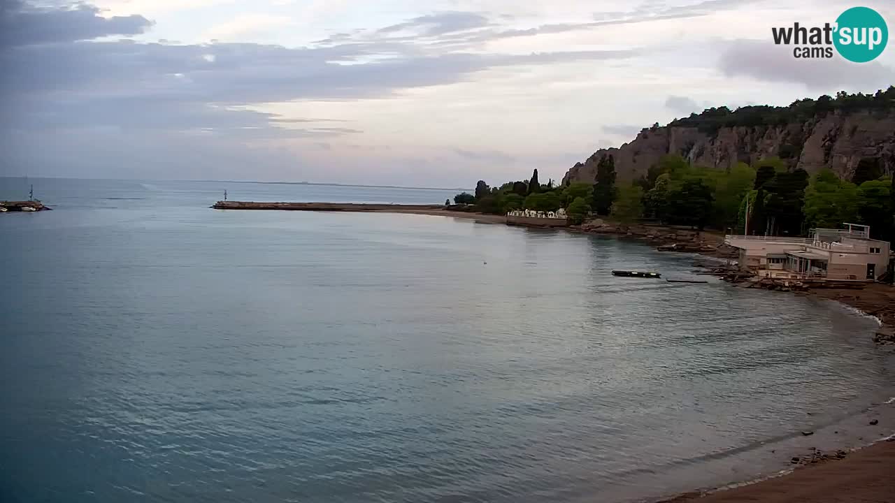 Webcam Sistiana – Blick auf Marina und Bucht