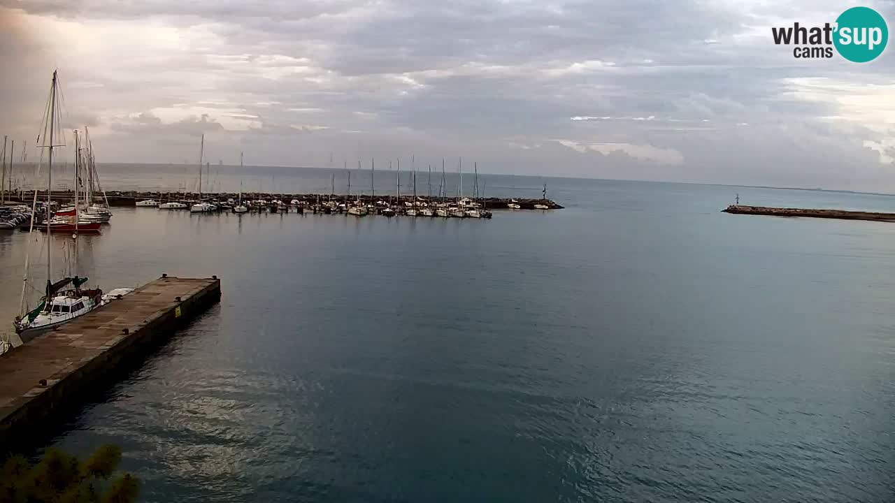Webcam Sistiana – Vista sobre la marina y la bahía