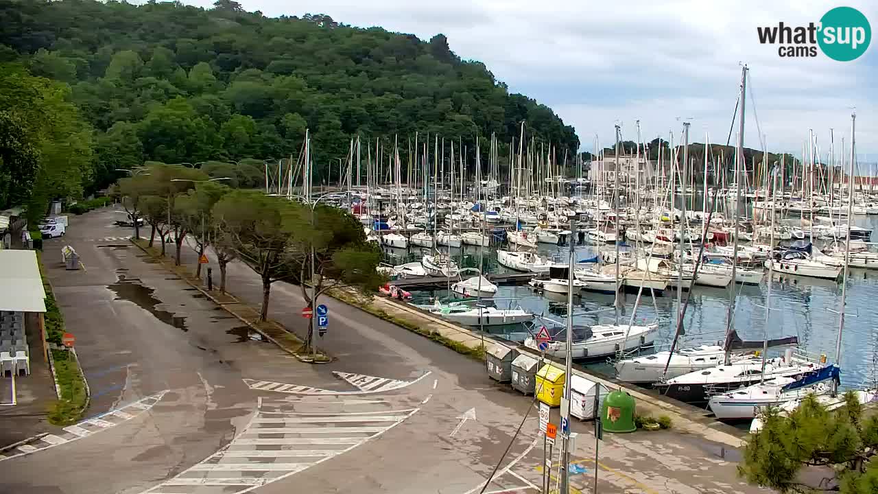 Webcam Sistiana – Vista sulla marina e sulla baia