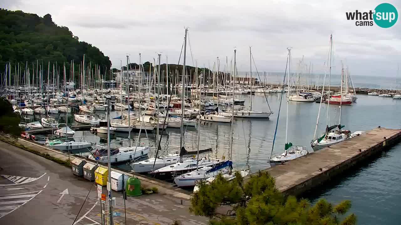 Webcam Sistiana – Blick auf Marina und Bucht