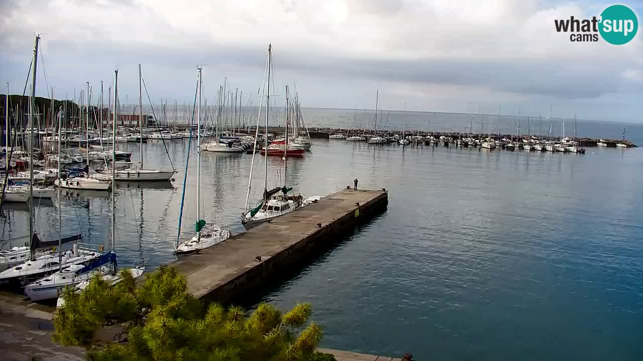 Webcam Sistiana – Vista sulla marina e sulla baia
