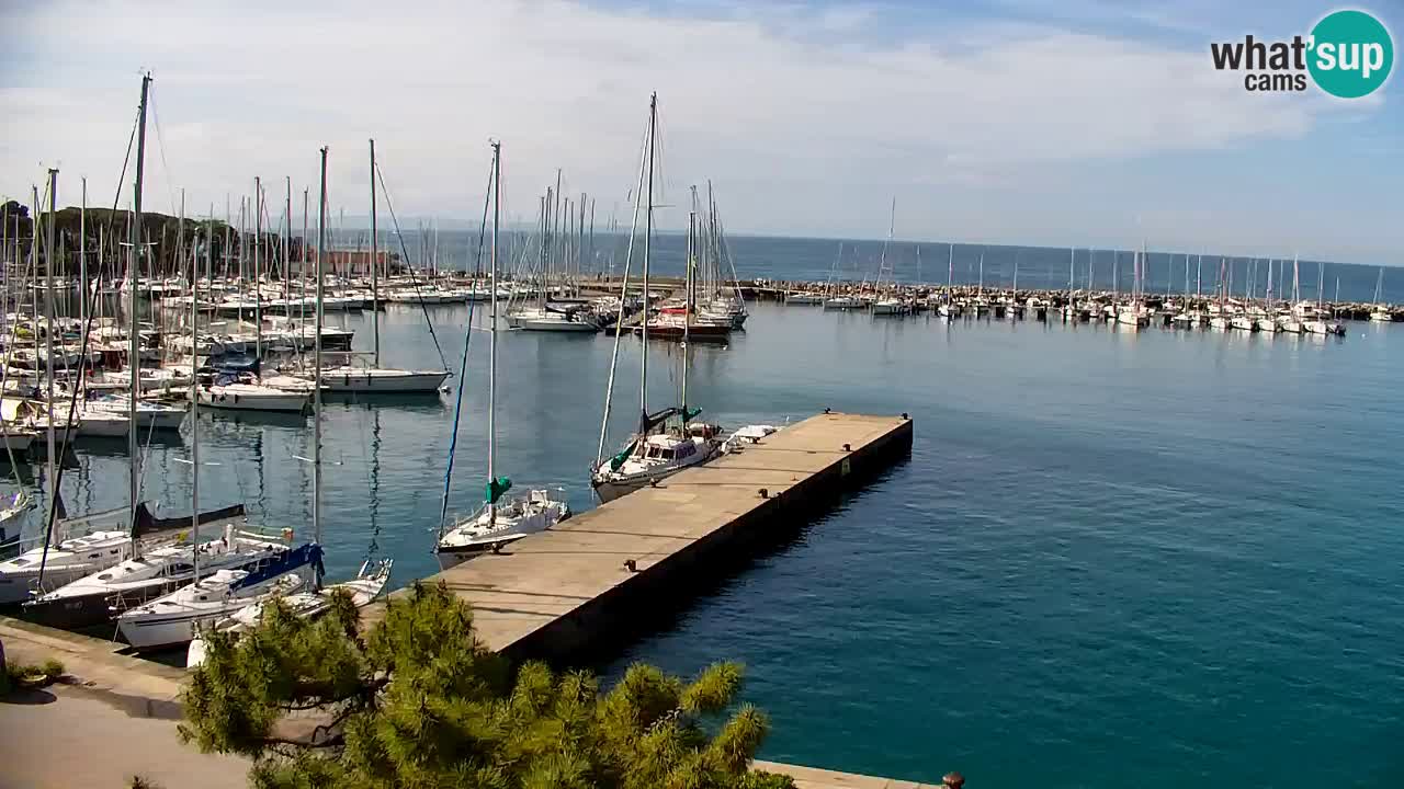 Webcam Sistiana – Vista sulla marina e sulla baia