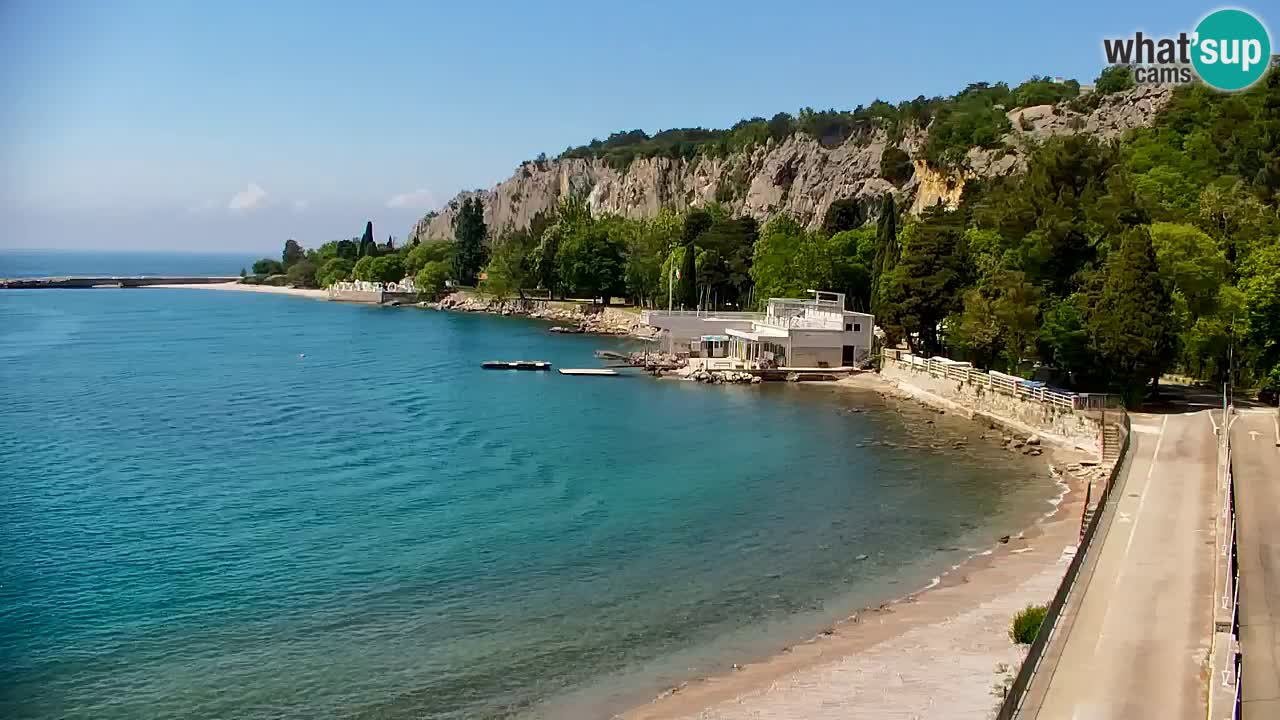 Webcam Sistiana – Vista sulla marina e sulla baia
