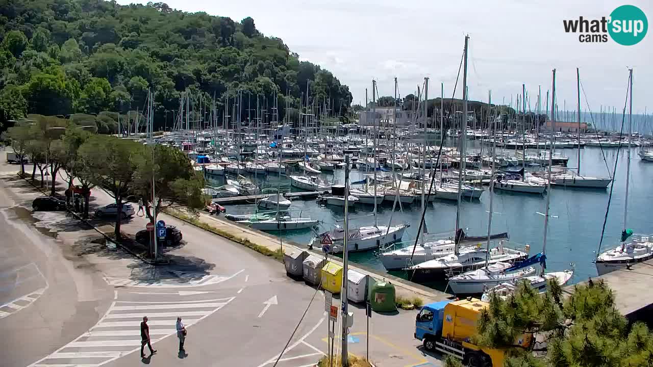 Webcam Sistiana – Vista sulla marina e sulla baia