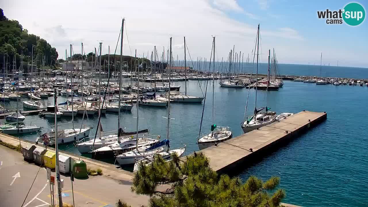 Webcam Sistiana – Vista sulla marina e sulla baia