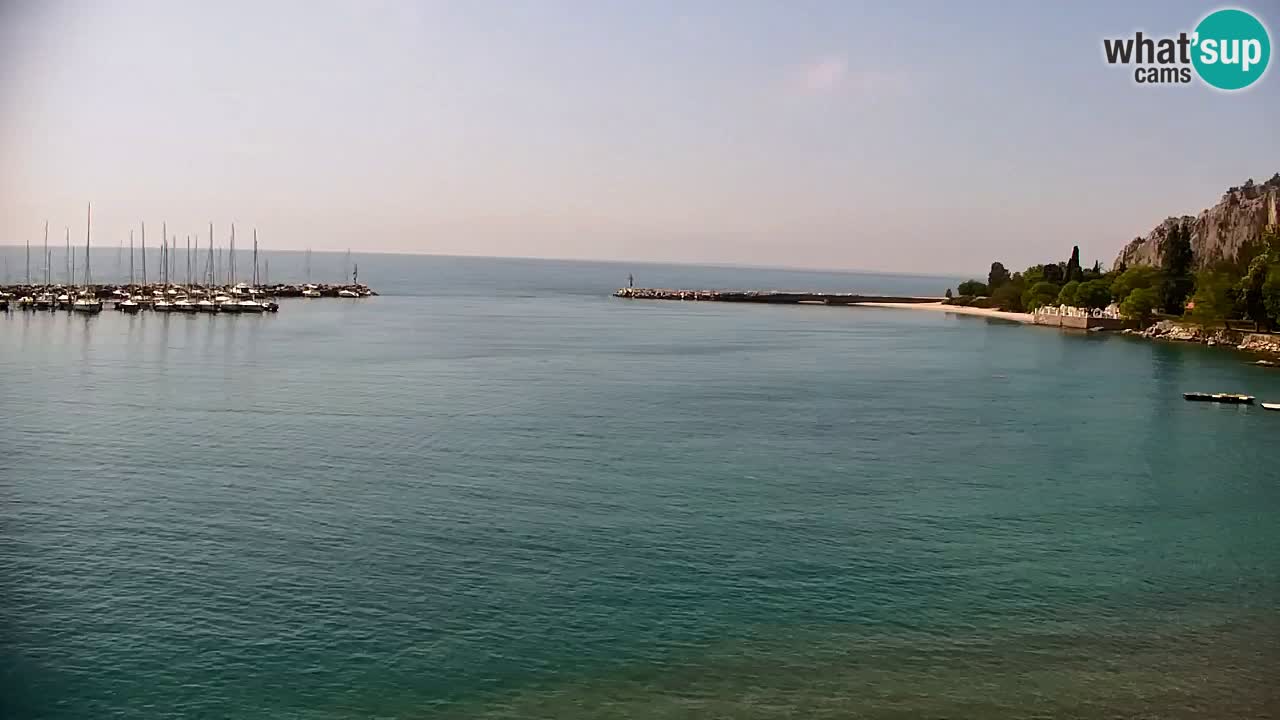 Webcam Sistiana – Vista sulla marina e sulla baia