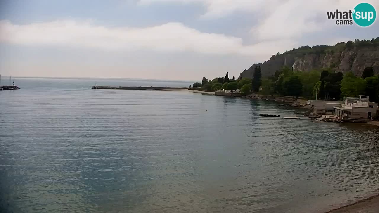 Webcam Sistiana – Blick auf Marina und Bucht