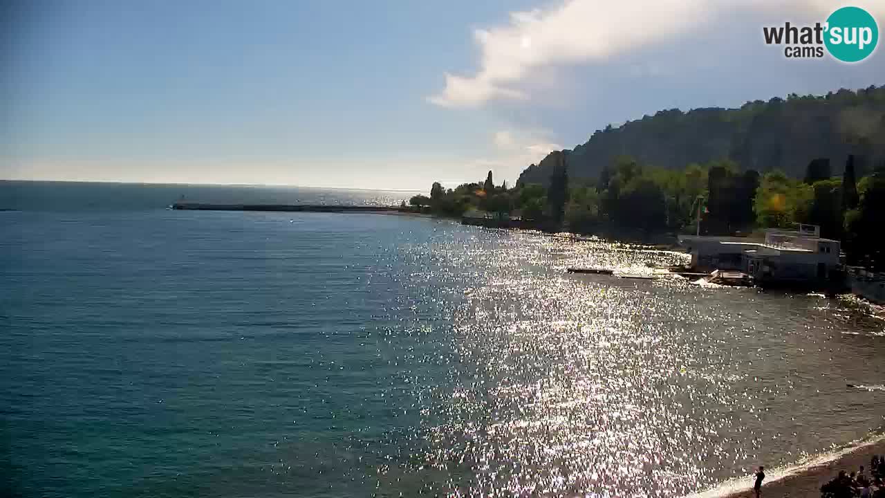 Webcam Sistiana – Blick auf Marina und Bucht