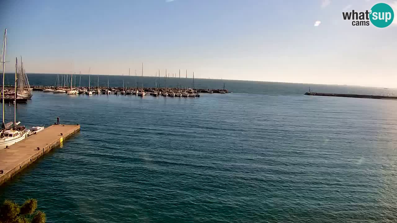 Webcam Sistiana – Blick auf Marina und Bucht