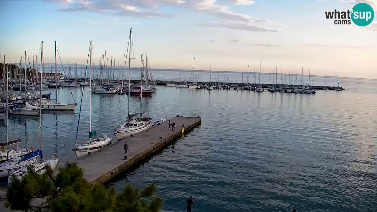 Webcam Sistiana – Vista sulla marina e sulla baia