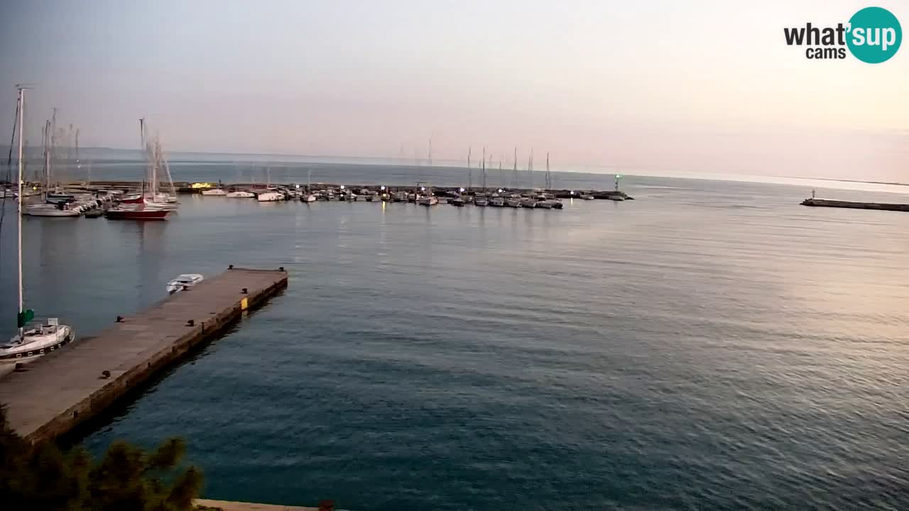 Webcam Sistiana – Vista sulla marina e sulla baia