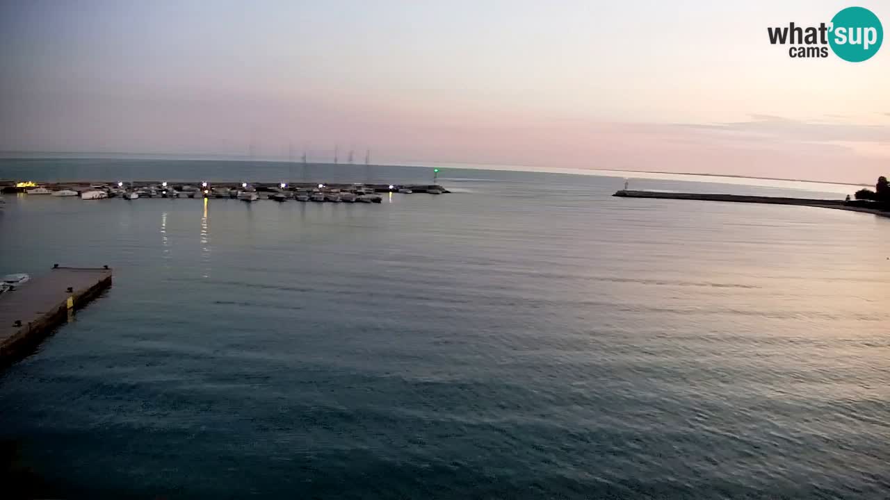 Webcam Sistiana – Pogled na marinu i zaljev