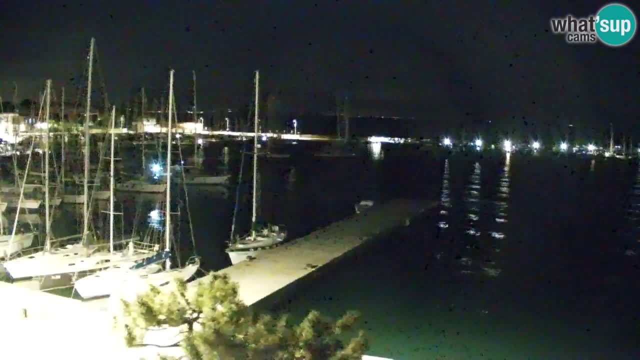 Webcam Sistiana – Vista sobre la marina y la bahía