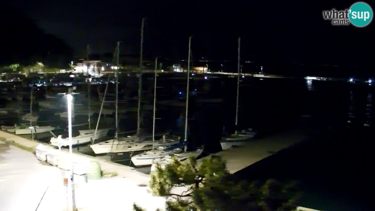 Webcam Sistiana – Pogled na marinu i zaljev