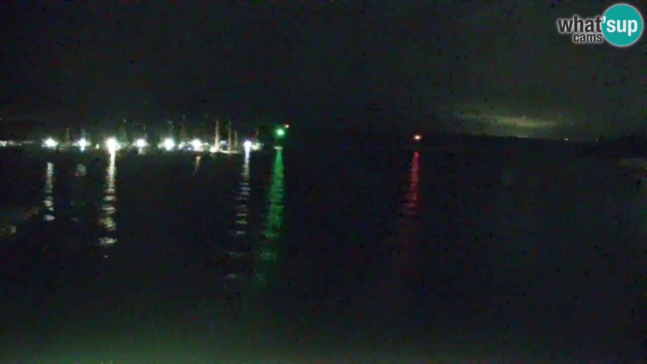 Webcam Sistiana – Vue sur la marina et la baie