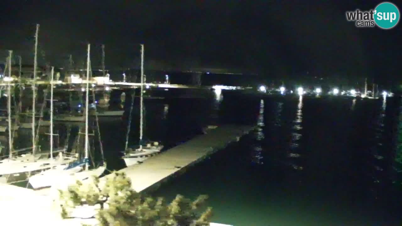 Webcam Sistiana – Blick auf Marina und Bucht