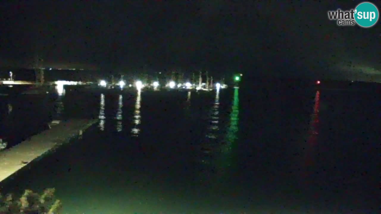 Webcam Sistiana – Vista sobre la marina y la bahía